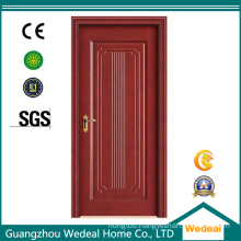 Exterior Wooden Stile and Rail American Panel Door with Hardware